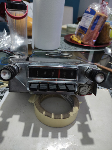 Radio Para Mustang 64-66 Buena Estética Perillas Originales 