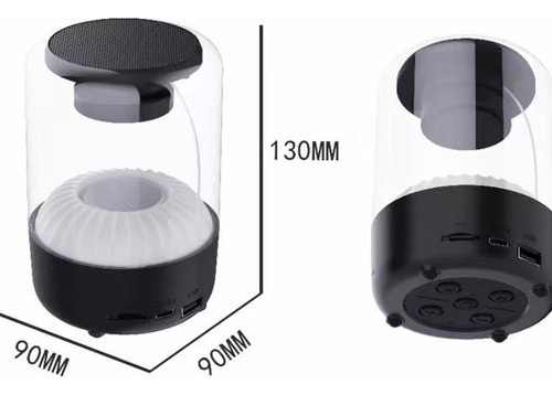 Bocina Bluetooth Altavoces Inalámbricos Multicolor Altavoz