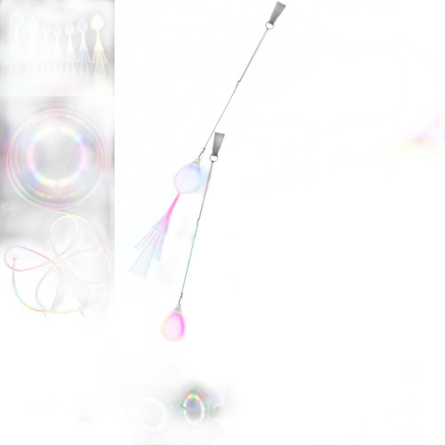 Bolas Poi Glow Juguetes Usb Recargable Con 20 Colores Vibran