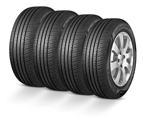 Kit 4 Pneus 195/55r15 Continental Contipowercontact 85h