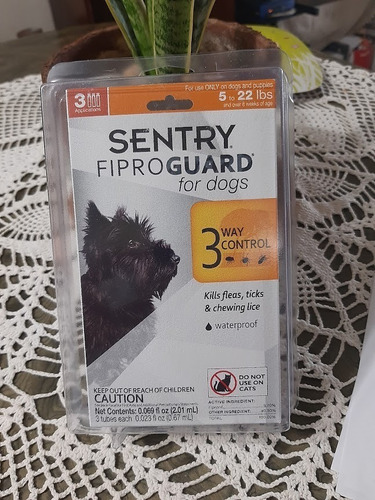 Pipetas Sentry Para Perros De 2kg En Adelante