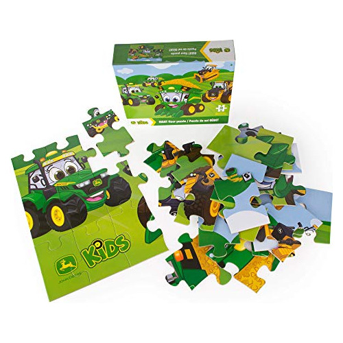 John Deere Kids Floor Puzzle - Rompecabezas De Niños Sbdry