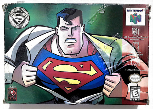 Superman The New Superman Adventures Nintendo 64. (Usado)