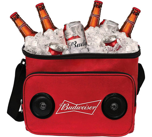 Budweiser Bolsa Térmica Suave Con Altavoces Bluetooth Inalám 110v