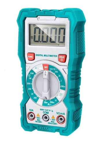 Imagen 2 de 6 de Tester Multimetro Digital Profesional Total Tmt46001