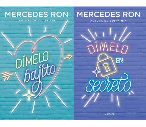 2 Libros - Dimelo Bajito + Dimelo En Secreto - Mercedes Ron