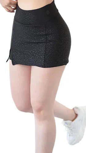 Falda Short De Licra Colombiana Deportivo Fitness Gym Biker
