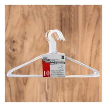 Comprar Pack4 Percha De 10 Piezas Para Colgar Blusas En Blanco