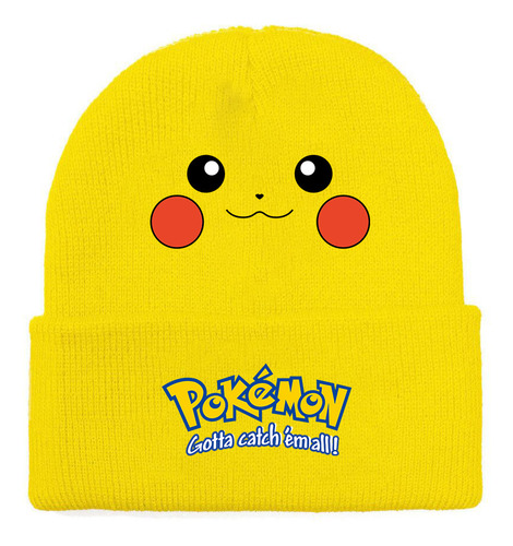 Gorro De Punto Cálido De Invierno, Gorro De Lana Con Estampa