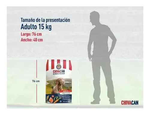 Croquetas Chivacan Adulto 15 Kg Razas Gdes Y Medianas