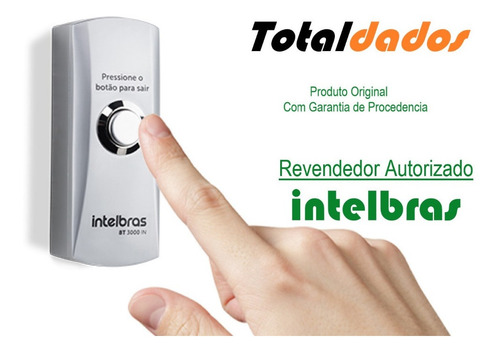 Imagem 1 de 7 de Botoeira De Saída Inox Com Caixa Sobrepor Alta Resistência