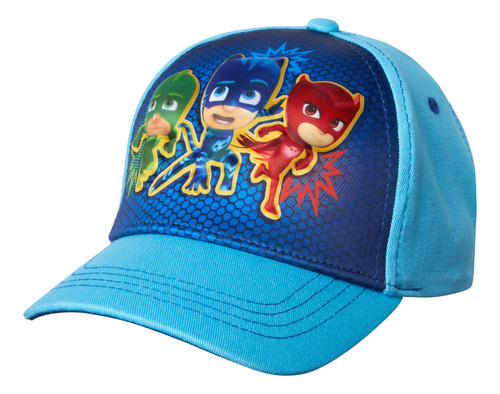 Pj Masks Gorra De Béisbol Para Niños 3d Catboy, Owlette, Som