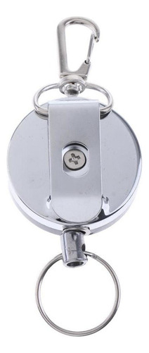 2pcs Carrete De Cadena Retráctil De Seguridad Resistente,