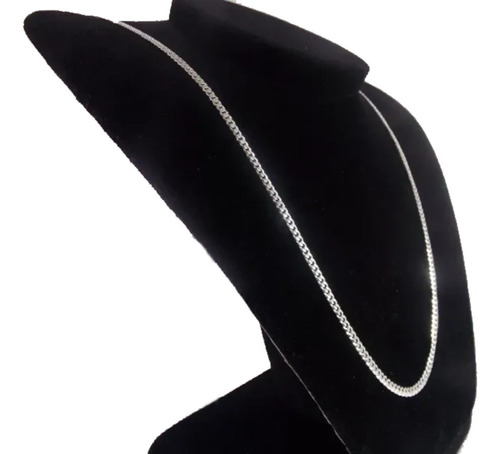 Cordão Italiano Fino Grumet 70 Cm 2,9mm + Pulseira Prata 925