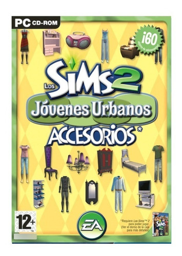 Los Sims 2 Jovenes Urbanos Juego Pc Original Fisico Cd Box
