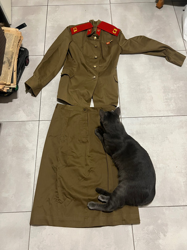 Uniforme Militar Soviético Auténtico Mujer Urss 91