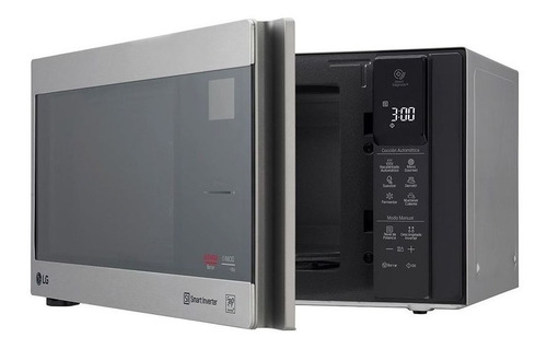Horno De Microondas Lg Ms1596cir Neochef 1.5 Pies3 42l Plata