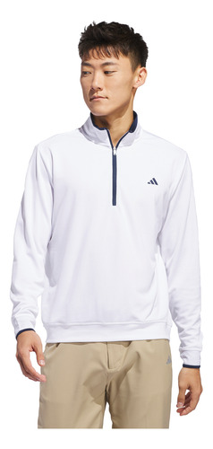 Buzo Liviano Con Medio Cierre Iq2962 Adidas