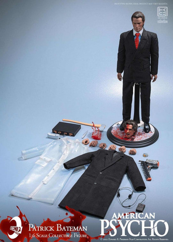 Imagen 2 de 6 de Iconiq Studios Psicopata Americano No Hot Toys 1/6 Fpx
