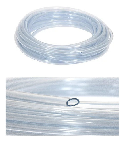 Tubo Flexible De Pvc Transparente Tipo Tygon De 6.5mm X 100m