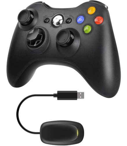 Joystick Inalambrico Xbox 360 Y Pc C/receptor Usb Puntonet