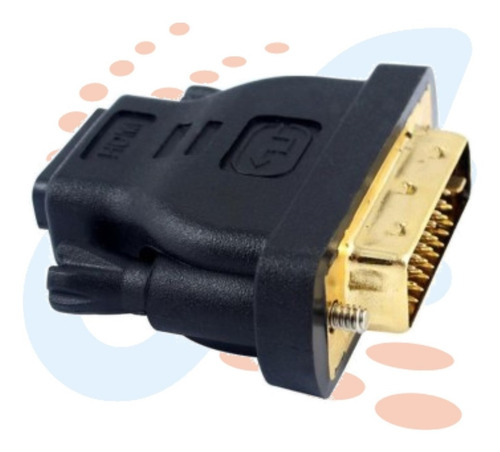 Conector Convertidor Dvi Macho A Hdmi Hembra Alta Definicion