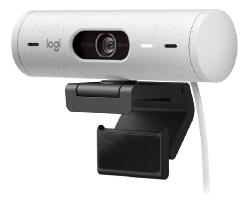 Webcam Logitech Brio 500 Blanco, Fullhd 1080p, Super Promo