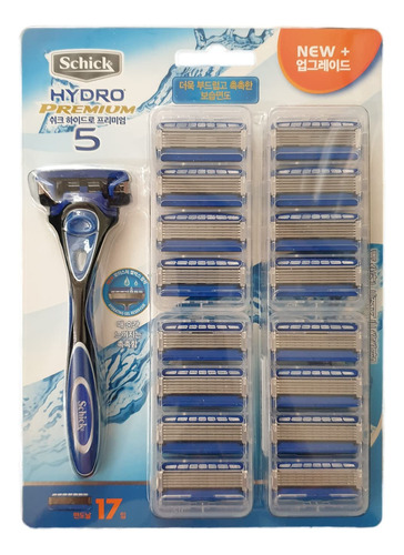 Schick Hydro Premium 5 - Juego De Maquinilla De Afeitar De 5