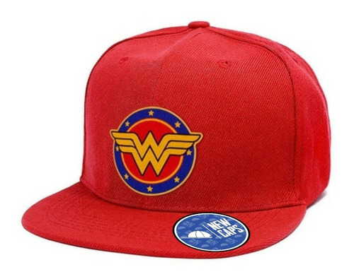 Gorra Plana Mujer Maravilla Wonder Comic New Caps