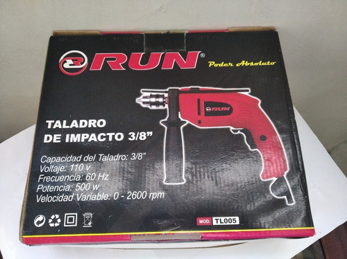 Taladro Run 3/8