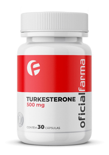 Turkesterone 500mg 30 Cáps. - Farma Sabor Sem Sabor