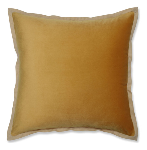 Pillow Perfect Almohada De Terciopelo Para Interiores, 18 X 