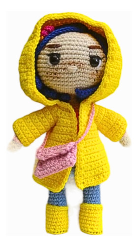 Amigurumi Muñeca Coraline 