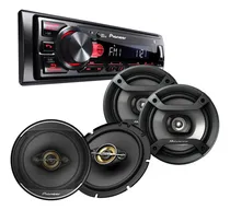 Comprar Combo Pioneer Estereo 235 + Parlantes 1634r + Parlantes 1688