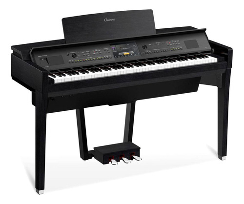 Clavinova Yamaha Cvp-809b Preto 88 Teclas