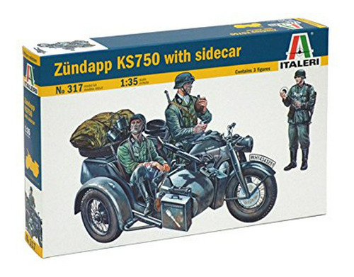 Moto Con Sidecar Zundapp Ks750