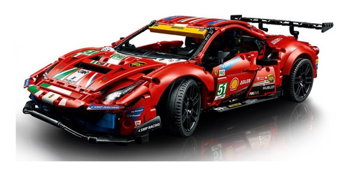 Imagen 4 de 7 de Lego Ferrari Technic 488 Gte Af Corse #51 Entrega Inmediata