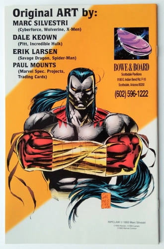 Cyberforce 2 Image Comics 1993 Marc Silvestri 1a Serie.