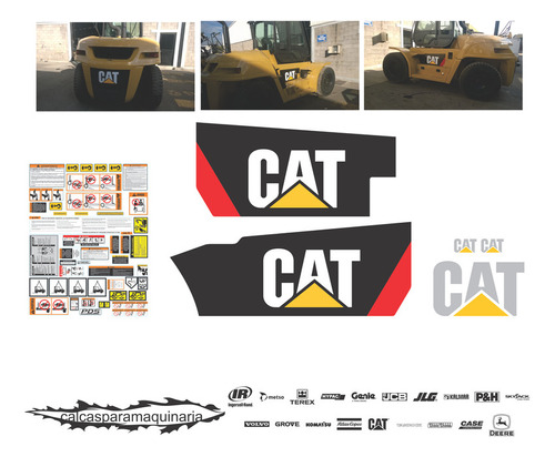 Kit De Calcas De Restauración Para Cat P 32000