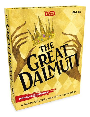 Juego De Cartas Dungeons Dragons The Great Dalmuti 4 A 8 Jug