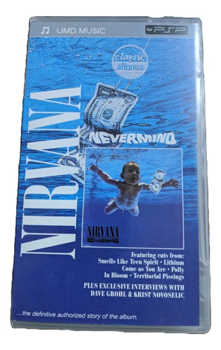 Nirvana Never Mind Umd (universal Media Disc ) Para Psp