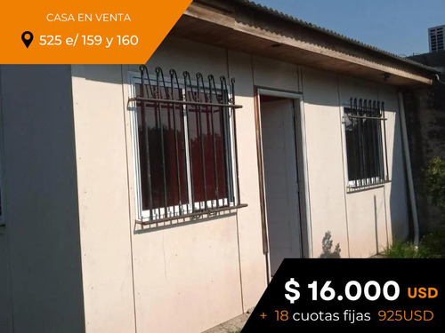 Casa En Venta - 2 Dormitorios 1 Baño - 40mts2 - Melchor Romero [financiada]