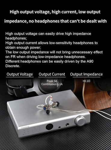 Kguss Topping A90 Discreto Nfca Amplificador De Auriculares