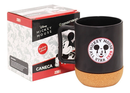 Caneca 350ml Mickey Minnie Mouse All Star Disney Original