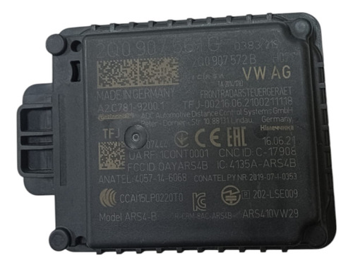 Modulo Central Sensor Vw Jetta Nivus 2018 2022 (usado)