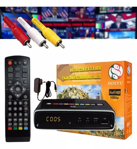 Decodificador Convertidor Digital Tv Hdmi 1080p Full Hd