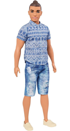 Barbie Ken Fashionistas Doll Denim Doll, Amplia