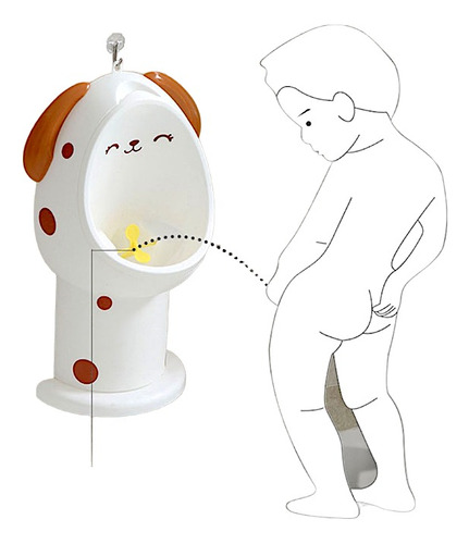 Orinal Infantil De Soporte Vertical - Inodoro Para Niños