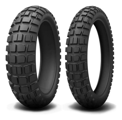 Pneu 170/60b17 + 90/90b21 K784f Big Block Kenda
