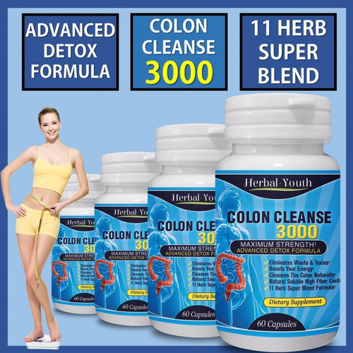 Colon Cleanse Formula Desintoxicante Avanzada 100% Natural